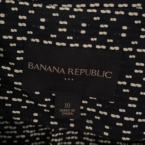 NOWT Banana Republic Size 10 Jacket Shirt Blazer - Picture 3 of 5
